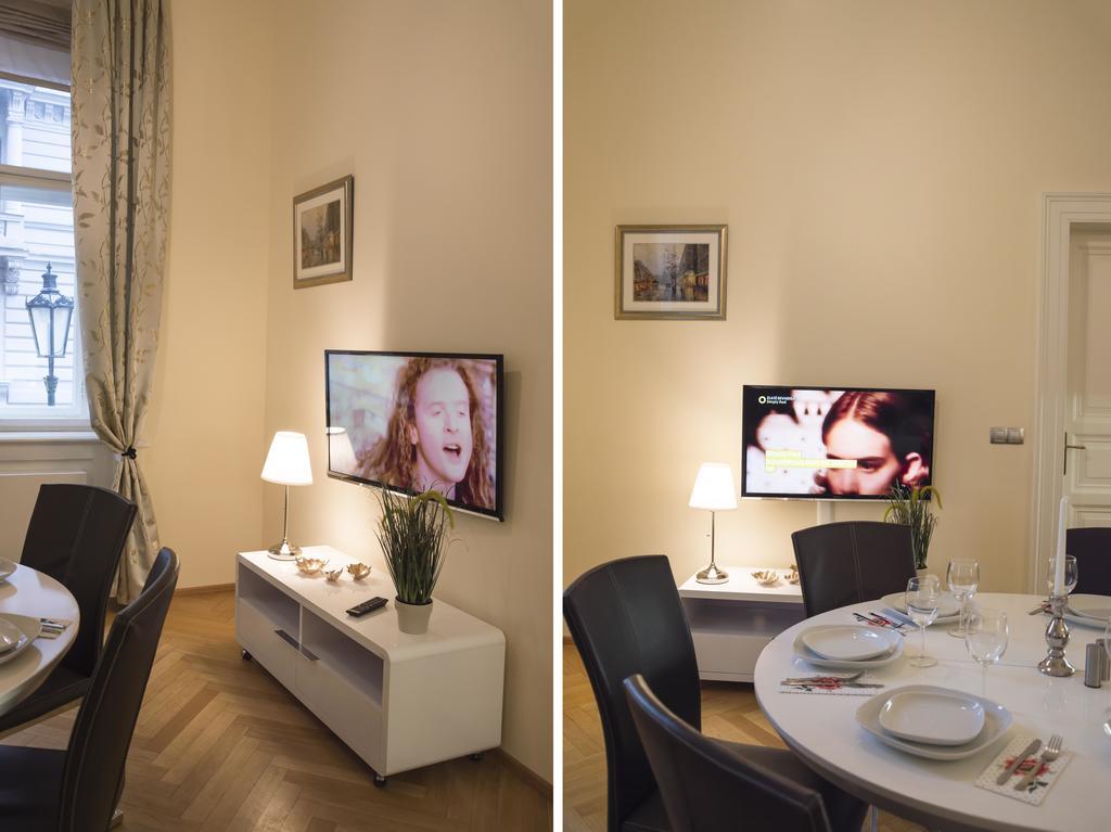 Modern Apartment Všehrdova Prag Exterior foto